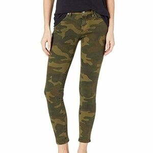 BLANKNYC Jeans Reade Crop Skinny Green CAMO Sz 29